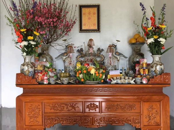 an nhập hương linh lên bàn thờ gia tiên