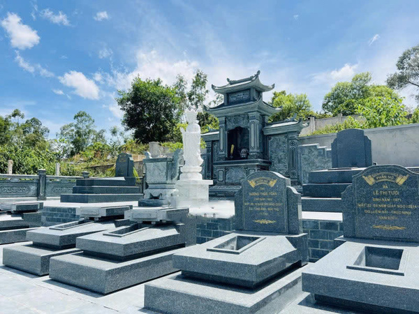 bố trí lăng mộ trong nghĩa trang
