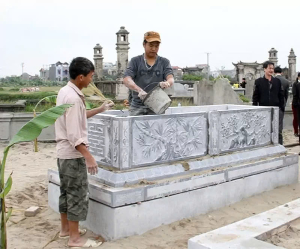 cải tạo mộ phần