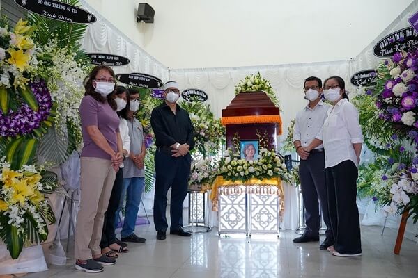 chuẩn bị tang lễ