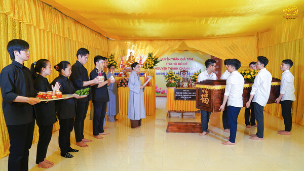 chuẩn bị tang lễ