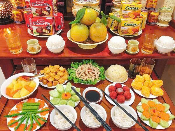 cúng cơm cho người đã mất