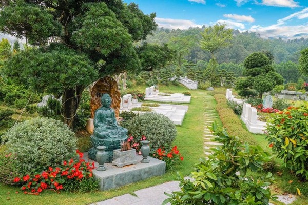 giá mộ xây sẵn