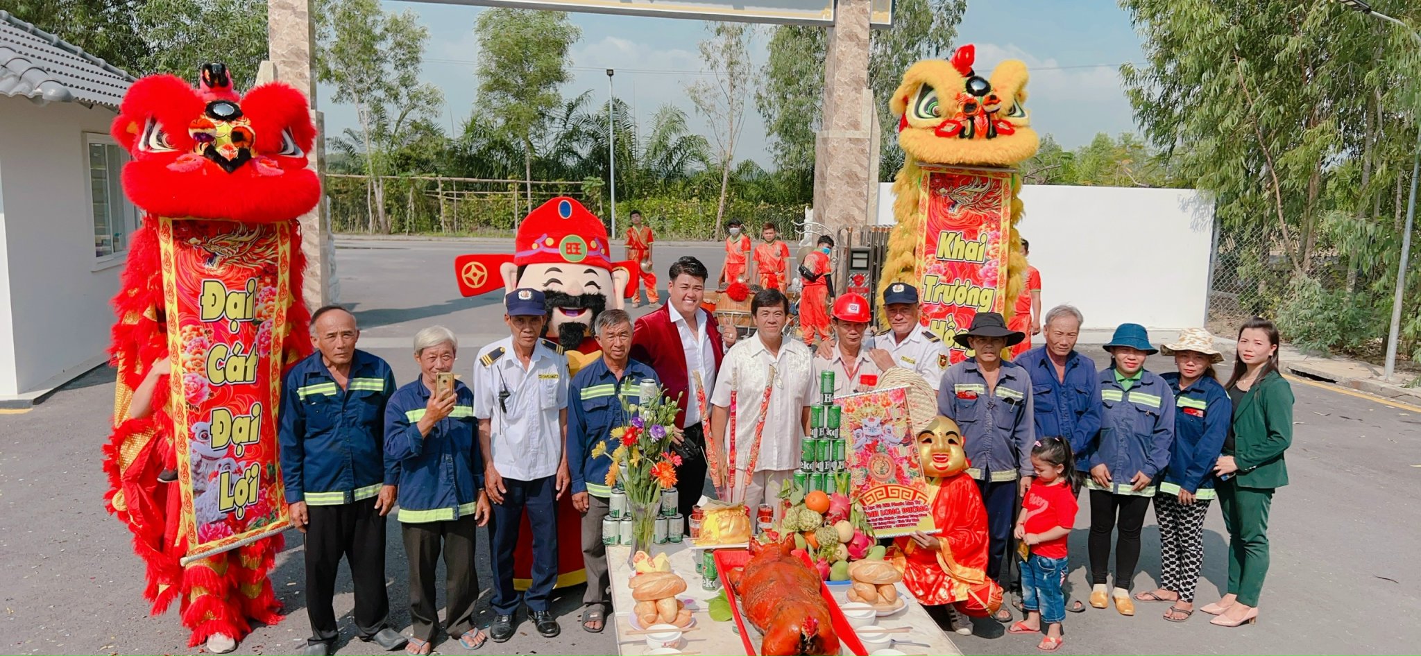 Lễ cúng khai trương Tết Nhâm Dần