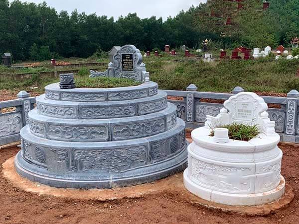 mẫu mộ xây đẹp đơn giản
