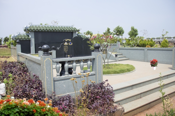 mẫu mộ xây gạch đẹp