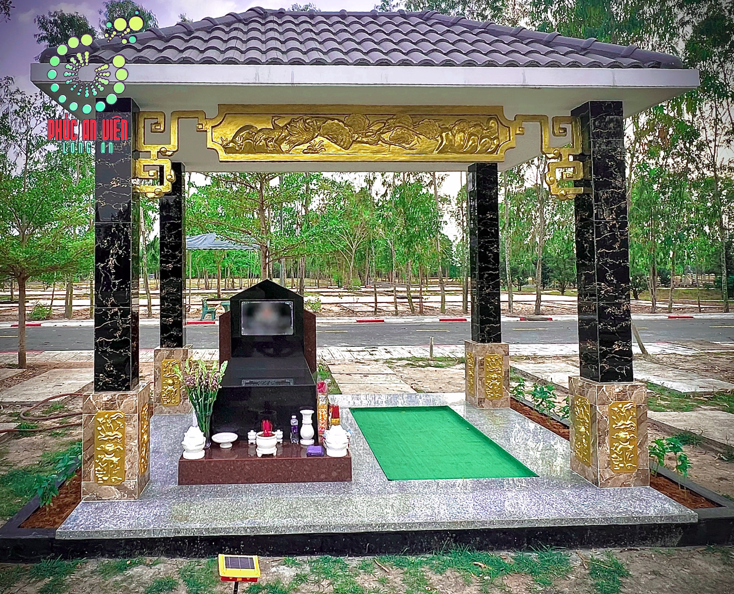 Dịch vụ xây dựng và hoàn thiện mộ Phúc An Viên - Long An