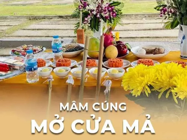mở cửa mả