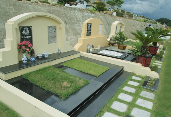 mộ đôi đẹp
