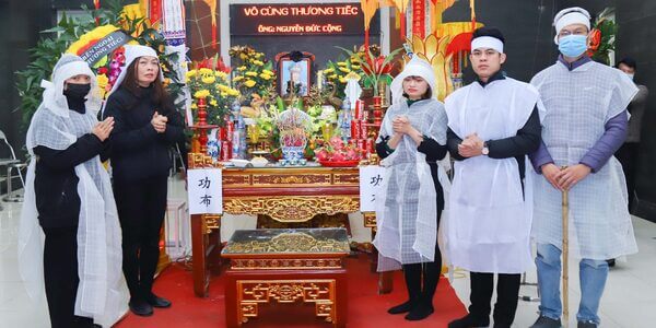 nghi thức cúng xả tang
