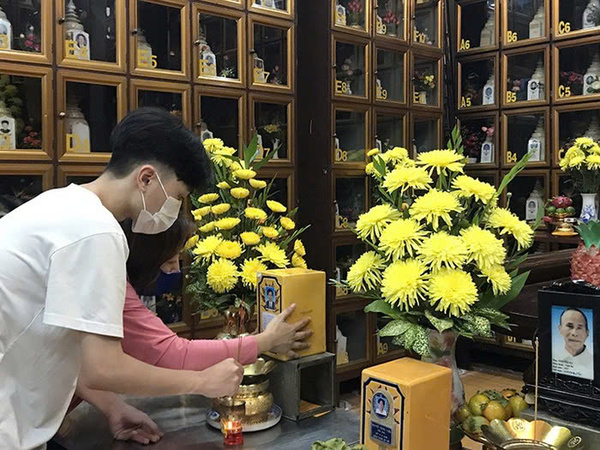 Tro cốt sau khi hỏa táng