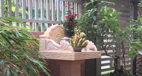văn khấn bàn thờ thiên ngoài trời