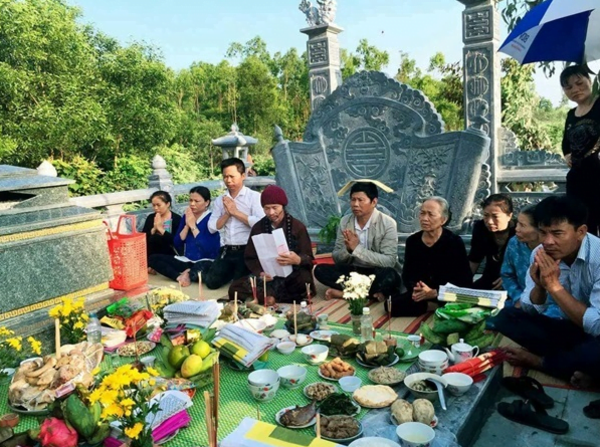 văn khấn chiêu hồn nhập mộ