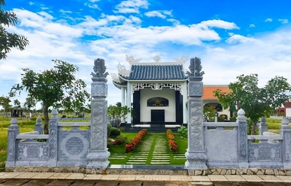 xây nhà mồ đơn giản