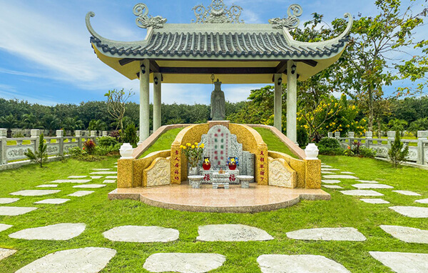 xây nhà mồ đơn giản