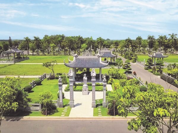 xây nhà mồ đơn giản
