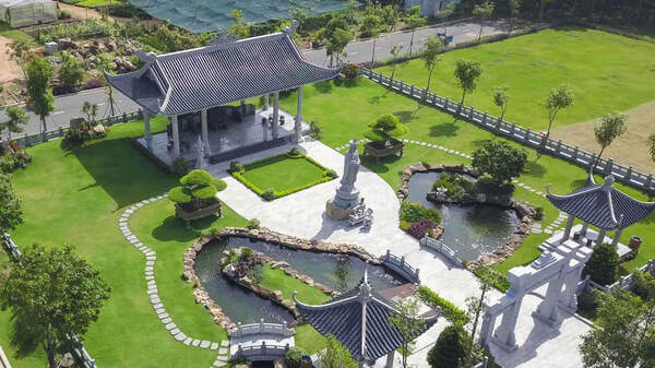 xây nhà mồ đơn giản